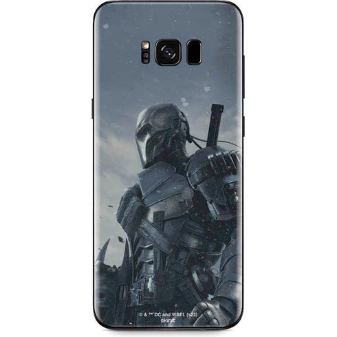 DC Comics Arkham Origins Deathstroke Galaxy S8 Plus Skin